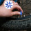 Valve Dust Caps Blue Aluminum Alloy 8pcs 11