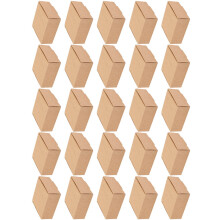 25 Pcs Kraft Paper Box Boxes Packaging Moving Shipping Small Flat