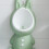 Boys Wall Urinal Height Adjustable Potty Training Green 1set 6