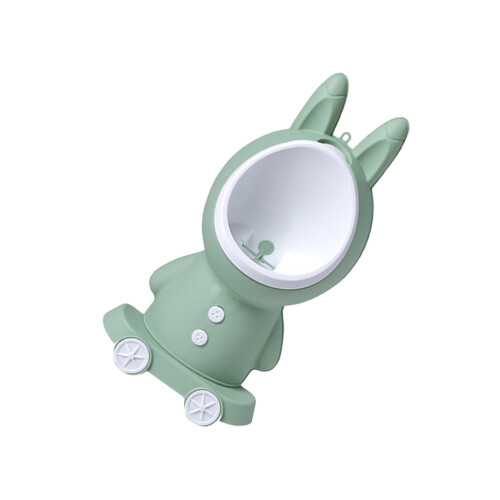 Boys Wall Urinal Height Adjustable Potty Training Green 1set
