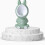 Boys Wall Urinal Height Adjustable Potty Training Green 1set 3