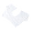 Underarm Sweat Vest Women White 1set 1