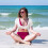 Underarm Sweat Vest Women White 1set 8
