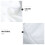 Underarm Sweat Vest Women White 1set 11