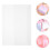 20 Pcs Waterproof Book Cover Clear Bound Presentation With Sleeves 11