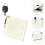 Accessoire De Nettoyage Golf Portable En PU Avec Boucle 5