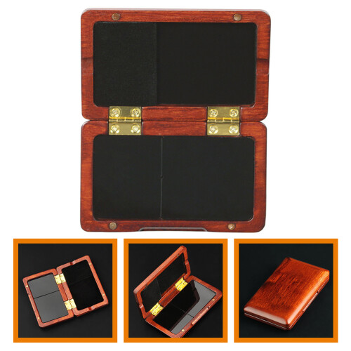 Raindrops  Oboe Storage Case Solid Wood Reed Box Small Holder 2