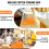 Rangement Forets ABS Orange Porte-Outils Robuste 11