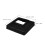 6 Pcs Railing Base Cover Post Cap Skirt Floor Handrail Black 2