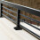 6 Pcs Railing Base Cover Post Cap Skirt Floor Handrail Black 5
