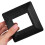 6 Pcs Railing Base Cover Post Cap Skirt Floor Handrail Black 8