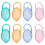 8pcs Pacifier Holder Plastic Assorted Color 1