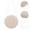 Raindrops Bath Sponge White Fiber 1 Pcs Bathing Supplies 2