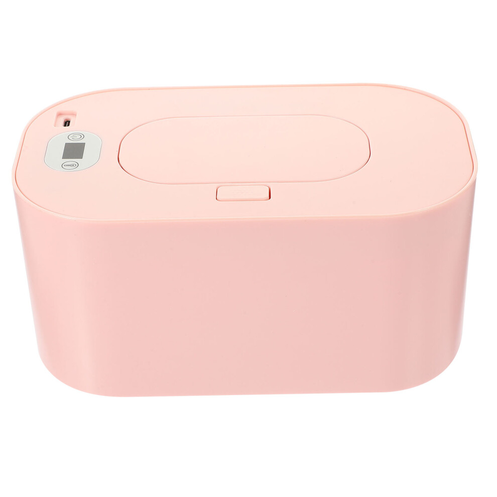 1Set Usb Wipes Warmer Pp Thermostatic Wet Tissue Heater For Home Pink Artibetter