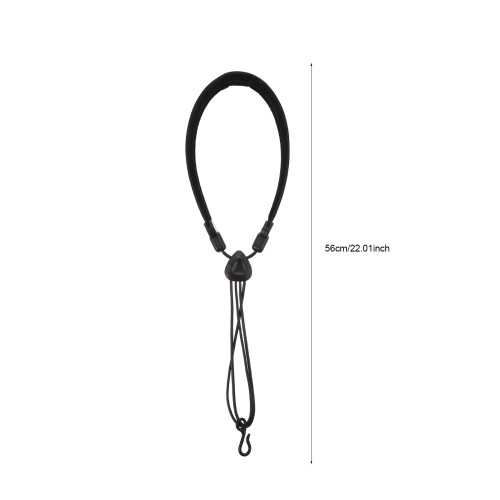 Sax Strap Simple Structure Musicians Black 1set 1
