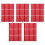 5Sets Premium Red Nail Display Board Tape Double-Sided Adhesive Strip 1