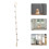 Pet Training Doorbell Rope Coffee Iron 1pcs 5