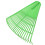 Leaf Rake Leaves Foldable Artificial Grass Heavy Duty Green 11