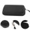 Microphones Bag For Trip Dirtproof Black Cloth 1set 4