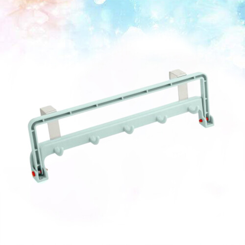 Hanging Door Towel Hanger Storage Rack Green 2pack 2