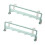 Hanging Door Towel Hanger Storage Rack Green 2pack 1