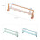 Hanging Door Towel Hanger Storage Rack Green 2pack 2