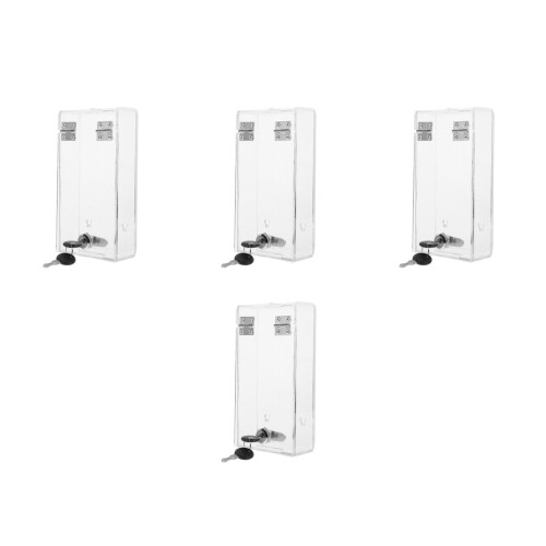 4 Pieces Smartphone Lockbox Clear Locker For Phones Cell Lockboxes 1