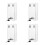 4 Pieces Smartphone Lockbox Clear Locker For Phones Cell Lockboxes 6
