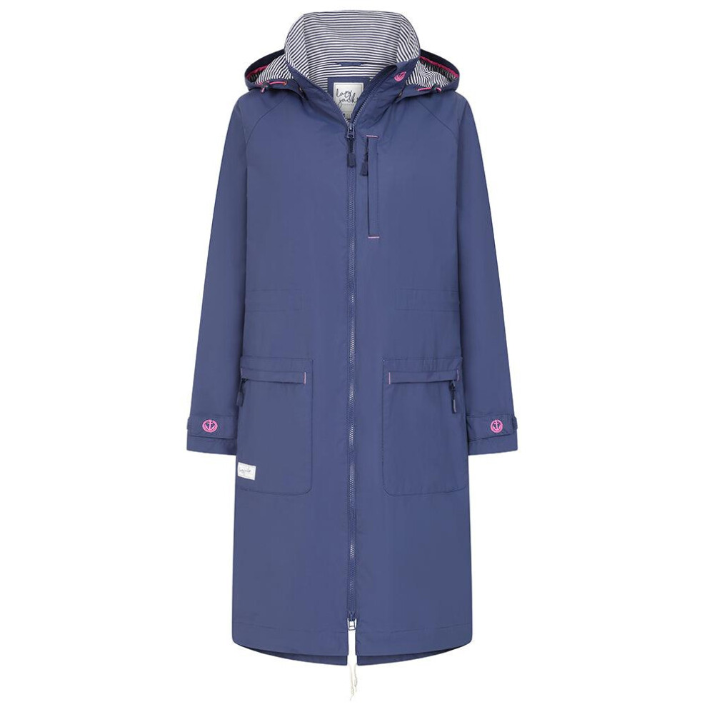 Lazy Jacks Women's Blue / Twilight Long Length Waterproof Jacket