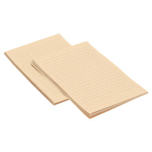 200pcs Aged Paper For Printing Khaki Color For Crafting