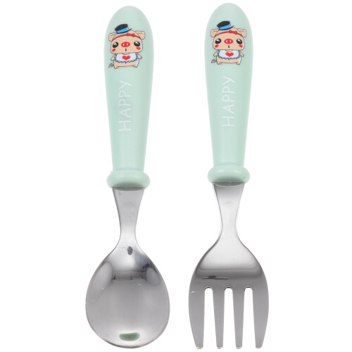 Childrens Fork And Spoon Set 1 Set Dirt For Daily Use