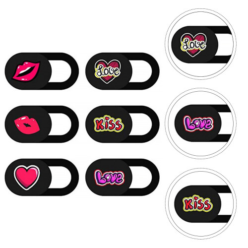6pcs Camera Privacy Cover Slider Abs Cell Phone Laptop 2