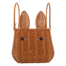 Gathering Basket Handwoven Storage Pp Light Brown 1pack