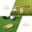 Raindrops 5pcs Golf Accessories Bamboo Divot Tool For Fairway Repairs 6