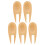 Raindrops 5pcs Golf Accessories Bamboo Divot Tool For Fairway Repairs 11