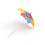 144pcs Cocktail Umbrellas Bar Umbrella Picks Tiny Umbrella Drinks 2