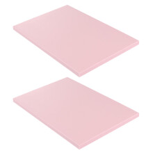 Solid Rubber Blocks For Diy Projects Pink Tpr 2pcs