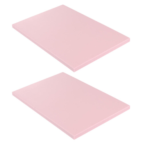 Solid Rubber Blocks For Diy Projects Pink Tpr 2pcs