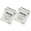 Front Door Mailbox Wall Mount 2pcs White Iron Retro Style 7