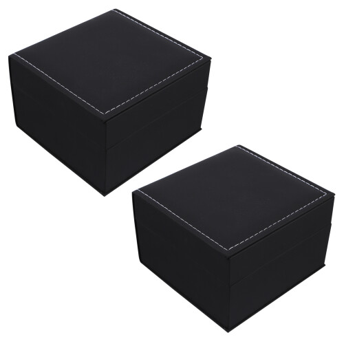 2 Pu Horlogeopbergdozen Multifunctionele Presentatieorganizers
