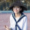 Adult Sun Hat Large Brim Black Polyester 1pcs 6