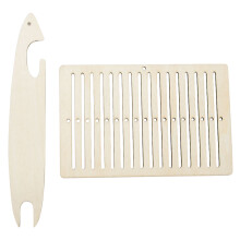 Wood Weaving Kit Beginners Braided Plate Clothing Mending Tool