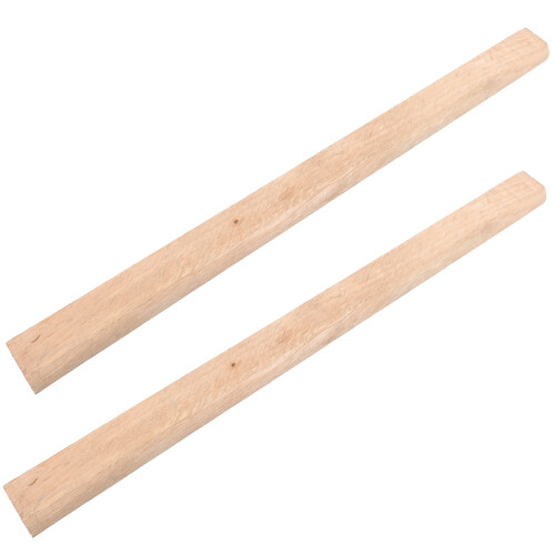 2Pcs Khaki Wood Handle Replacement for Hatchet Wooden Axe Handles
