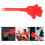 10Pcs Colored Hand Clappers ABS Cheer Props for Parties 5