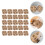 25 Pcs Cup Carrier Pulp Holder Restaurant Beverage 3