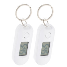 2pcs Digital Watches White Plastic For All Ages School Use