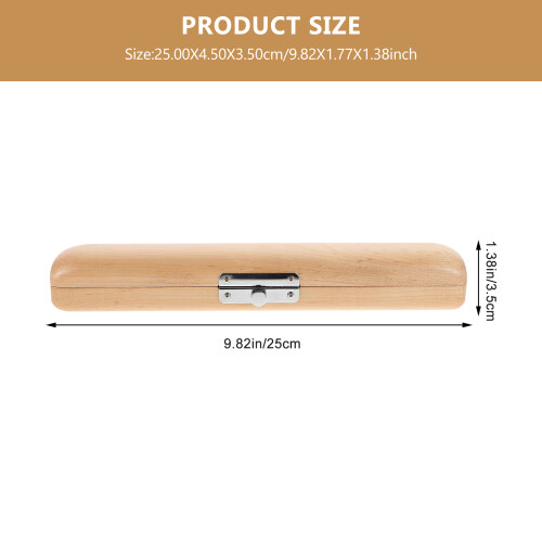 Worgeous  Premium Flute Case Mouthpiece Excellent Workmanship Head Box 2