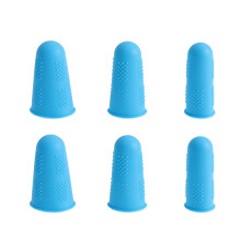 1 Set Heat Resistant Finger Cots Blue For And Painting Hobbies