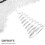 Plush Star Treetop Christmas Tree Topper White Plastic 1set 8