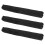 Padded Soprano Recorder Case Black 3pcs 11